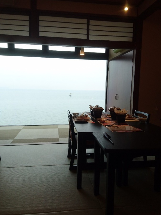 赤穂の海の絶景温泉つきカキ会席ランチ