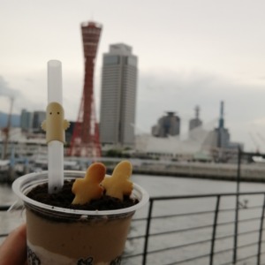 注文時に癒されるムーミンスタンド　神戸ハーバーランドumie店