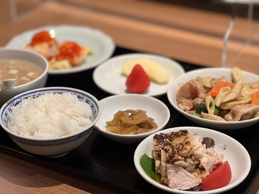 大丸神戸店にある群愛飯店　飲茶グルメランチ🍤🍵