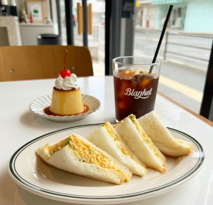 珈琲 軽食 Blanket