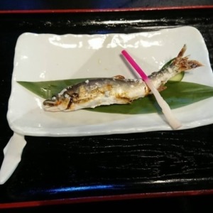 【香住の道の駅】鮎の里矢田川☆鮎の塩焼き